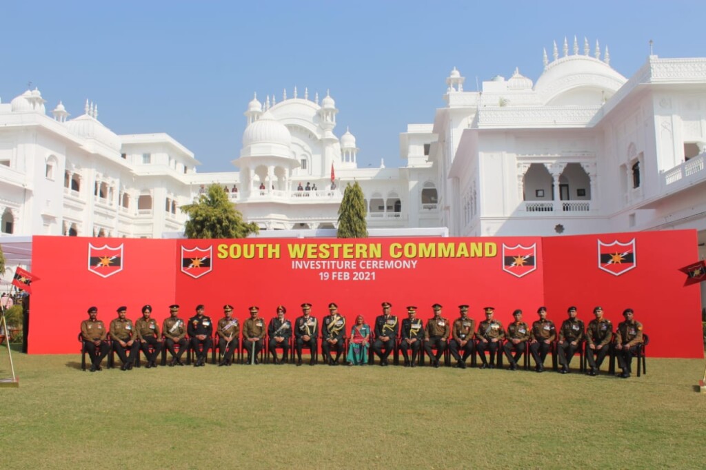 SOUTH WESTERN COMMAND, MILITARY STATION, Sena Medals, Army Commander,