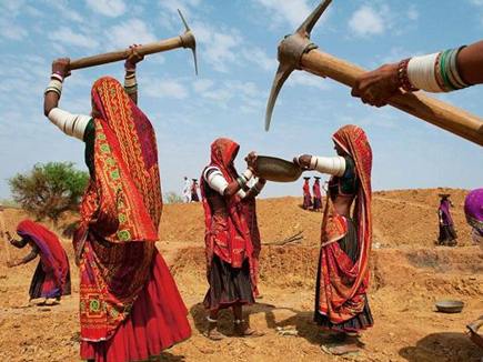 Rajasthan MNREGA , MNREGA, nrega Rajasthan Contract Workers, Unskilled Workers, NREGA Works , Ashok Gehlot, Rajasthan , Labour in Rajasthan, NREGA,