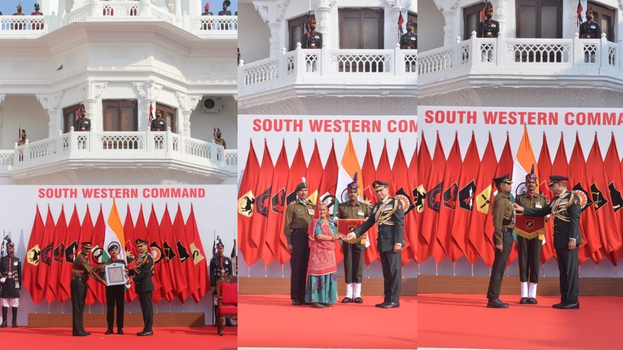 SOUTH WESTERN COMMAND, MILITARY STATION, Sena Medals, Army Commander,