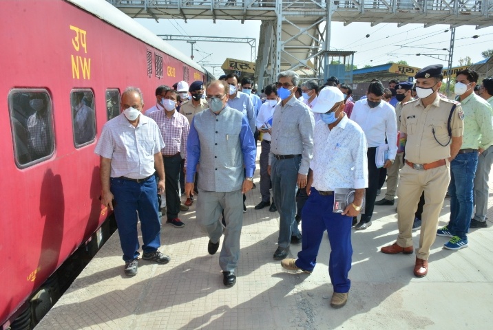 Churu Sadulpur Nohar rail route, Electric trains, Indian Railway,