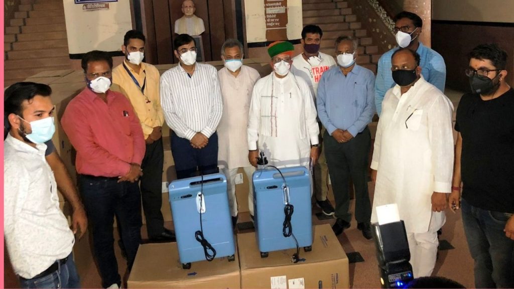 rural sub health sub center,Oxygen Concentrator, Oxygen Concentrator Machines, Medical equipment, Arjun Ram Meghwal, oxygen concentrators, Bikaner oxygen concentrators, Arjun Ram Meghwal, oxygen, Union Minister, oxygen in Bikaner, Bikaner News, पीबीएम अस्पताल, CoronaVirus, Minister of State for Heavy Industries & Public Enterprises and Parliamentary Affairs,