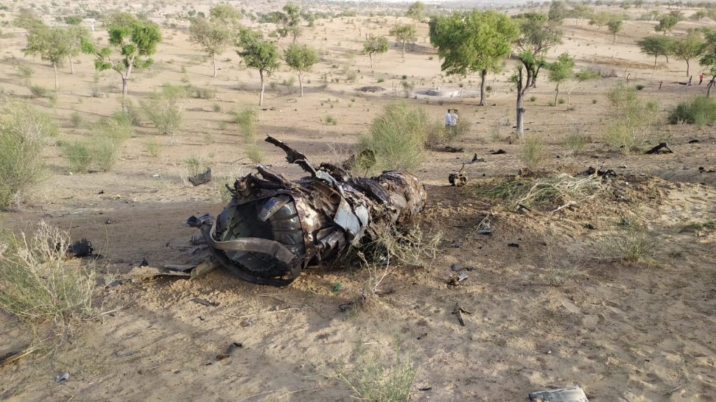 IAF Mig 21 crash, Indian Air ForceM MiG-21 crashes, MiG-21 Crash Rajasthan's Jaisalmer, pilot killed, MIG Crash news, MIG Jaisalmer news, MiG-21 crash,MiG-21 Bison fighter aircraft,Mig-21 crash in Rajasthan,
