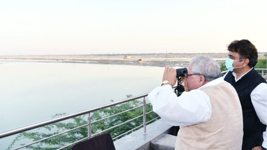 Sambhar lake, Sambhar lake Rajasthan, tourism, Governor , Rajasthan Governor , Rajasthan Tourism, Tourism in Rajasthan,