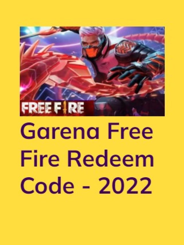 Free Fire Redeem Code, check FF Reward code