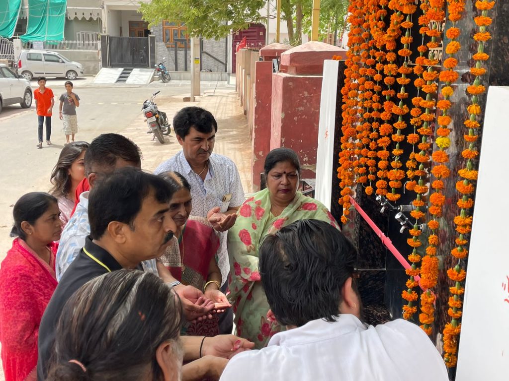 water cooler, Construction, Jal Mandir, inauguration, cooler,Bikaner News, Bikaner Ke News,