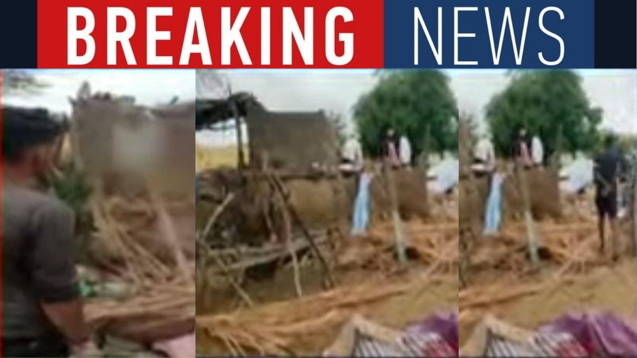 Heavy Rain in Bikaner, Bikaner rain News, Dantour News, Heavy Rain in Dantour, Dantour Police, House Collapsed, Bikaner News,