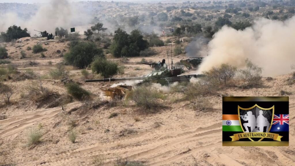 AUSTRA HIND – 22, JOINT EXERCISE, Indian Army, Australian Army, DOGRA Regiment, Mahajan Field Firing Ranges, Indian Army Latest News, Mahajan Field Firing Range, AUSTRA HIND – 22 Exercise in Rajasthan,