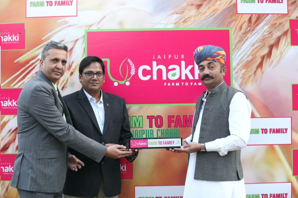 Jaipur Chakki , farmer, e-commerce startup , Zeta Farms, Cold Press Oil, Pulses, Rice, Cereals, Oatmeal, Gram Flour, Tea, Poha, traditional , chakki stores, Food Industry, Best atta,