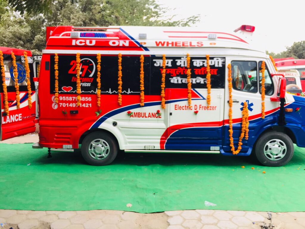 Ambulance Service in Bikaner, Ambulance Service In Rajasthan, ICU Ambulance Service, Bikaner Ambulance Service, Ambulance Service in India, Medical Facilities in Bikaner , ICU on Wheels Ambulance, Health Health Service in Rajasthan,