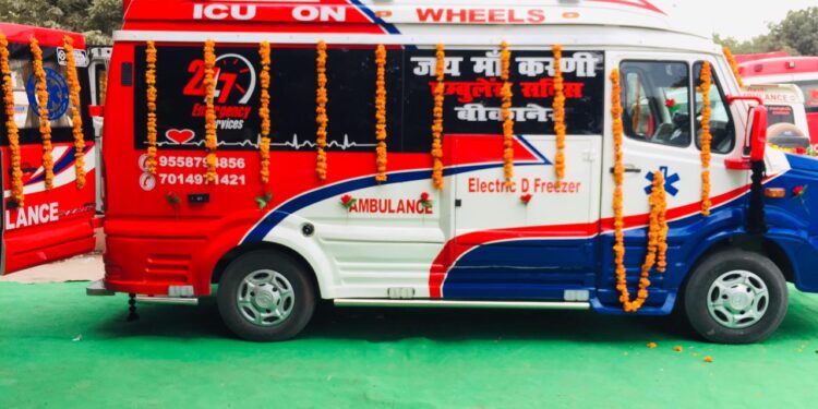 Ambulance Service in Bikaner, Ambulance Service In Rajasthan, ICU Ambulance Service, Bikaner Ambulance Service, Ambulance Service in India, Medical Facilities in Bikaner , ICU on Wheels Ambulance, Health Health Service in Rajasthan,