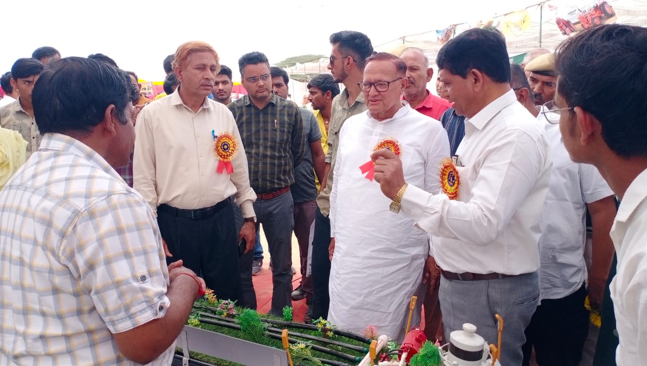 agriculture, Education Minister,SKRAU, KISAN MELA, Agriculture University, Bikaner, Organic Food, Organics Product, Organics Farming,
