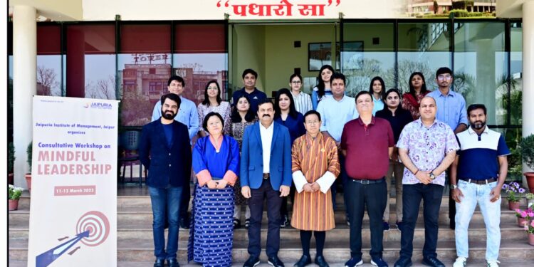 Mindfulness, leadership, Norbu Wangchuk, Jaipuria Institute of Management Jaipur, Jaipuria Institute of Management, Best Education , BBA Course, MBA, Education, 