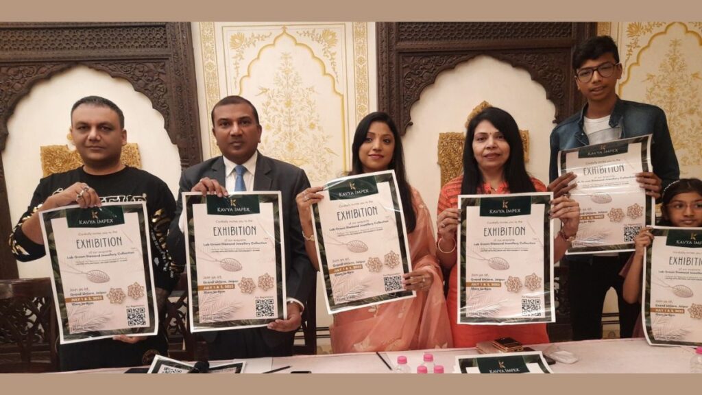 Lab Crown Diamond Jewellery Collection, Kavya Impex Exhibition, Green Diamond Jewellery Exhibition, Hotel Grand Uniera, Diamond Jewellery, Diamond Jewellery Exhibition, Jewellery, Diamond, Exhibition, Kavya Impex Exhibition in Jaipur Grand Uniera