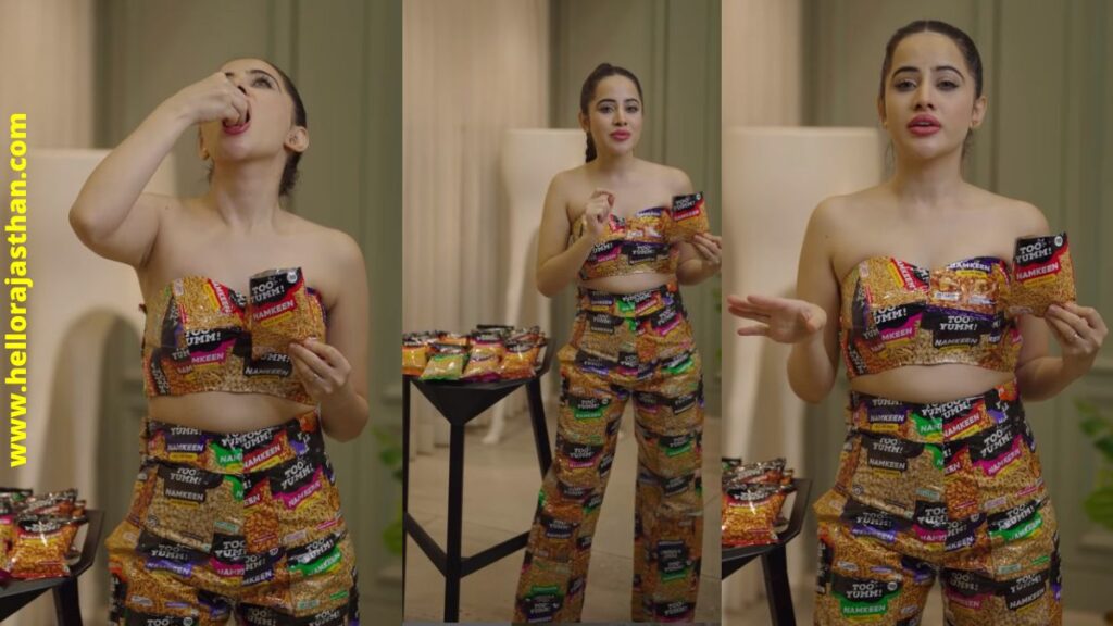 Urfi Javed,Pizza Dress,Viral Video,Urfi Javed clothes,Urfi Javed news,Urfi Javed pizza top,Urfi Javed pics,Urfi Javed Instagram,Bollywood urfi javed, uorfi javed, aloo bhujia namkeen, urfi javed dress, urfi javed hot videos, urfi javed hotness, urfi javed short videos, Urfi Javed Mobile Number, Urfi Javed Hot PHOTO, Urfi Javed Today Update, Wear, Namkeen Packet Dress,