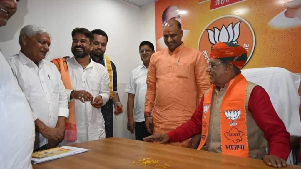 BJP RAJASTHAN, RAJASTHAN BJP, CP JOSHI, RAJAASTHAN CHUNAV
