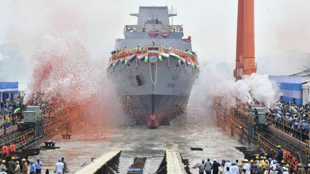 , ins vindhyagiri History, ins vindhyagiri Price, ins vindhyagiri Details, President Draupadi Murmu,Indian Navy,Nilgiri-Class Frigate,Vindhyagiri,INS Vindhyagiri,Vindhyagiri Stealth Guided Missile Frigates,भारतीय नौसेना,नीलगिरी क्लास फ्रिगेट,विंध्यगिरी,आईएनएस विंध्यगिरी,विंध्यगिरी स्टेल्थ गाइडेड मिसाइल फ्रिगेट्स, vindhyagiri stealth guided missile frigate