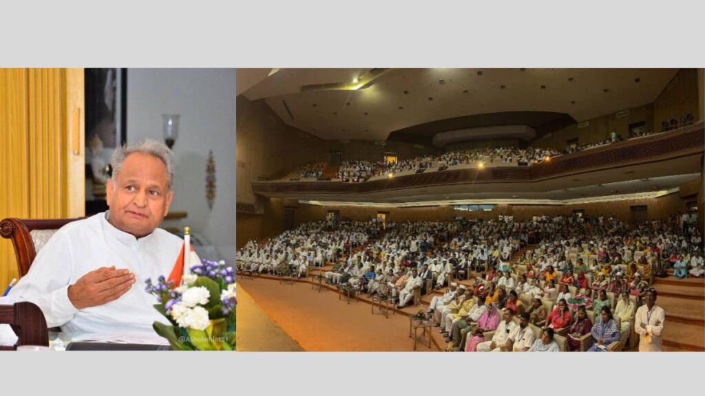 Ashok Gehlot , Rajasthan, Mahatma Gandhi, SN Subba rao, atmosphere