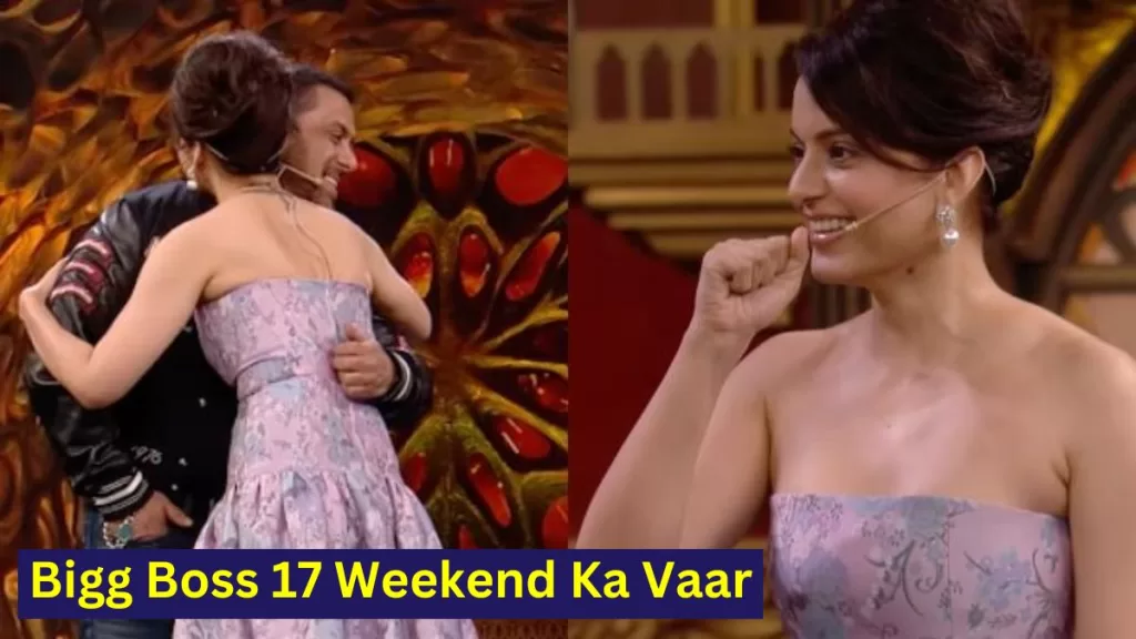 Bigg Boss 17 Weekend Ka Vaar, Salman Khan,Bigg Boss Season 17,kangana ranaut, weekend ka vaar, salman flirt with kangana, bigg boss 17 update, bigg boss 17 promo, bigg boss 17 news, kangana upcoming film, tejas, entertainment news,सलमान खान, बिग बॉस सीजन 17, कंगना रनौत, वीकेंड का वार, सलमान फ्लर्ट विद कंगना, बिग बॉस 17 अपडेट, बिग बॉस 17 प्रोमो, बिग बॉस 17 न्यूज, तेजस, एंटरटेनमेंट न्यूज