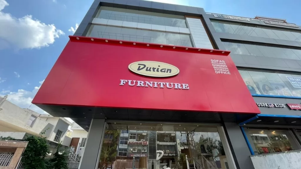 Durian, reliable luxury furniture brand, Vaishali Nagar, prime location, coffee tables, beds, shopping experience, Hassle-free delivery, shopping experience, Luxury furniture brand Durian Furniture