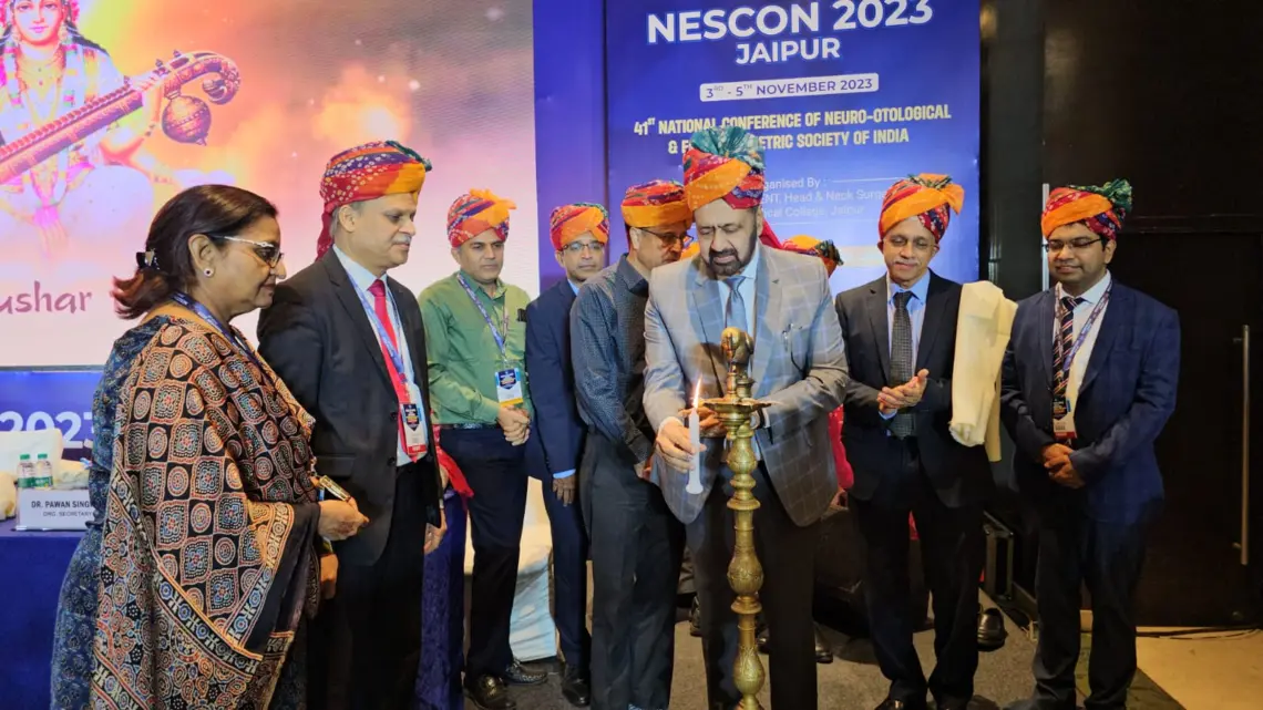 NeSCON-2023, deafness, cochlear implant, cochlear implant in India, , NESCON-2023 in Jaipur, NESCON, NESCON Rajasthan, Hotel Royal Orchid,Dr.Pawan Singhal, dizzy, treatment, Dizzy Treatment,