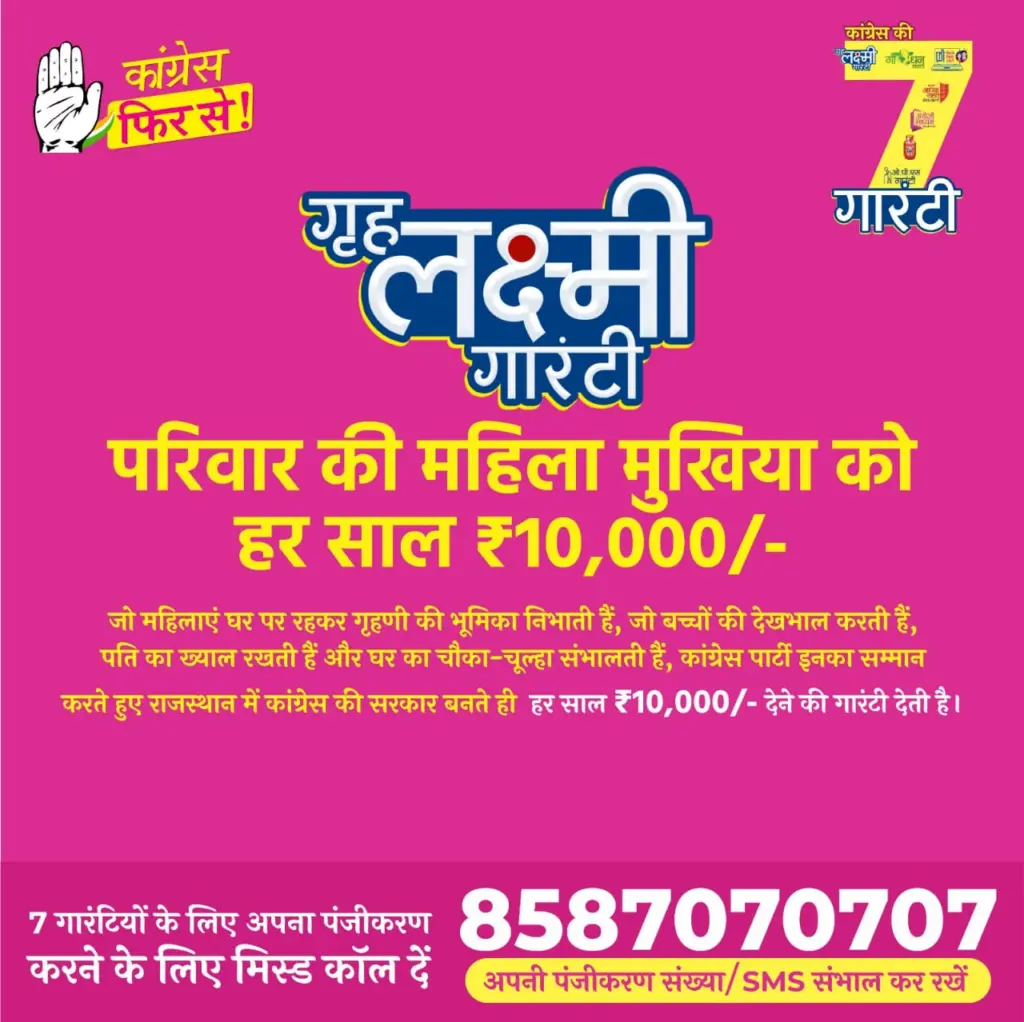 missed call advertisement, Rajasthan , Congress, Rajasthan Election , Election 2023, Surya Pratap singh Rajawat , Rajasthan High court, Election Commission , Congress party violating the code of conduct,