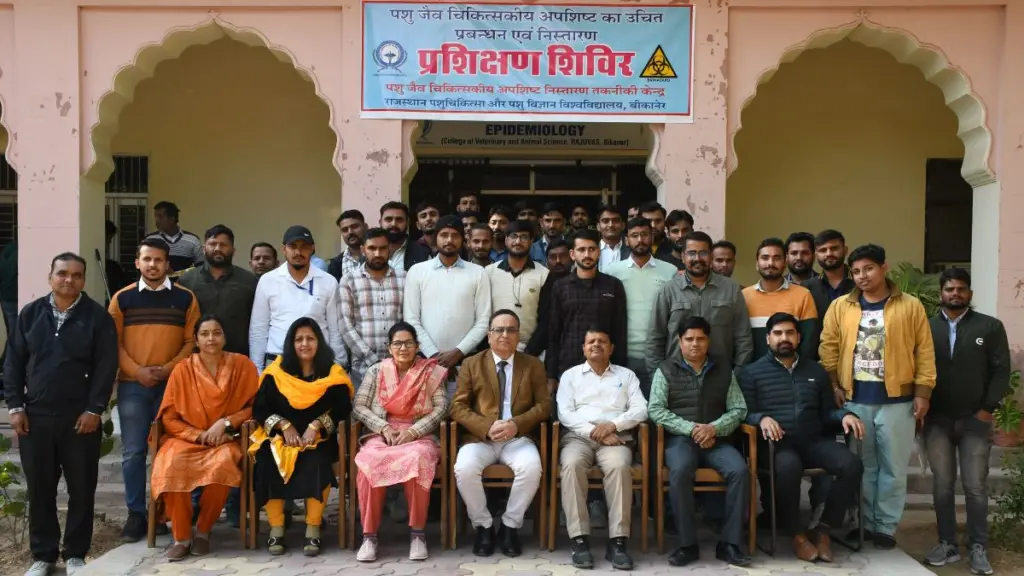 Livestock, Bikaner, biomedical waste disposal, biomedical waste, Prof. R. K. Dhuria ,