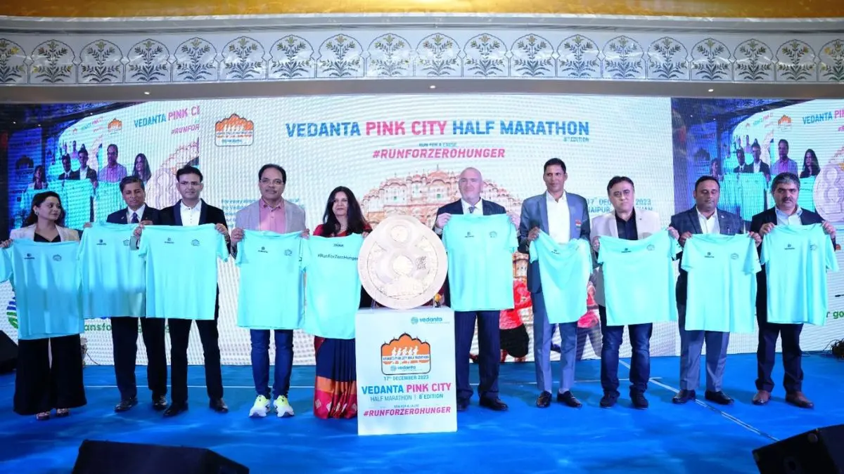 Vedanta Pink City Half Marathon, Vedanta Pink City Half Marathon Jaipur, Vedanta, Vedanta Pink City Half Marathon 2023,