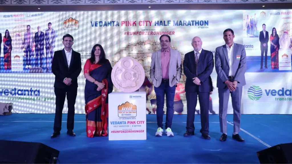 Vedanta Pink City Half Marathon, Vedanta Pink City Half Marathon Jaipur, Vedanta, Vedanta Pink City Half Marathon 2023,