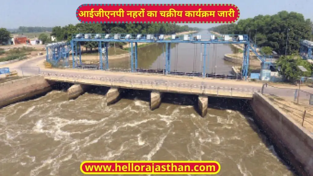 IGNP, Indira Gandhi Canal, irrigation Regulation, Indira Gandhi Canal irrigation Regulation program,