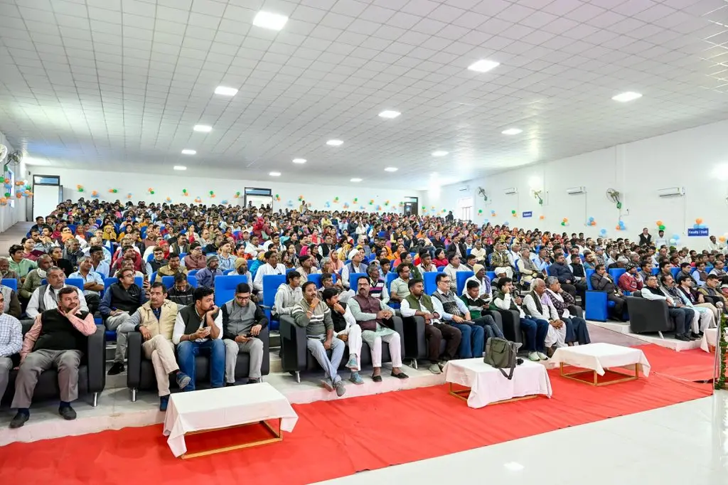 Arjun Ram Meghwal, Rajasthan, Bikaner, Viksit Bharat Sankalp Yatra, Viksit Bharat Sankalp Yatra Bikaner, Viksit Bharat Sankalp Yatra Arjun ram Meghakl, swami keshwanand rajasthan agricultural university