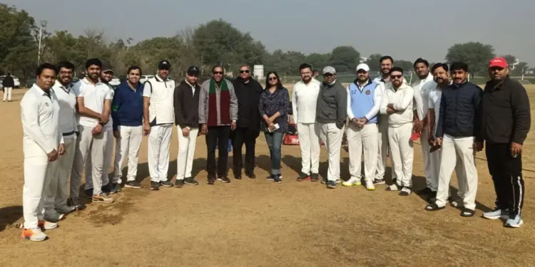 Siddharth Sen, Mathur Sabha, Annual Match, Jiapur, Cricket Match,