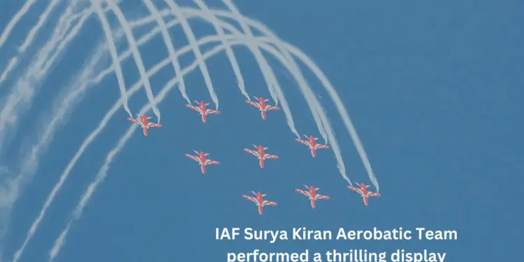 IAF, Air Awareness Campaign, Indian Air Force, Nal, Surya Kiran Aerobatic Team, Sadaiva Sarvottam