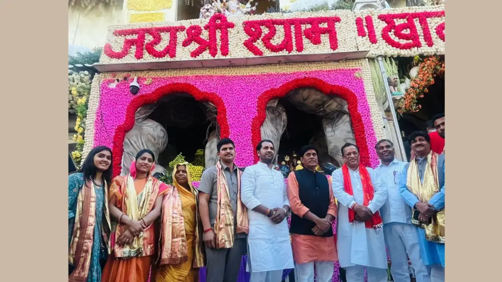 Shyam Baba, Khatu Shyam ji, Rajasthan Devasthan Minister Joraram Kumawat, Joraram Kumawat,