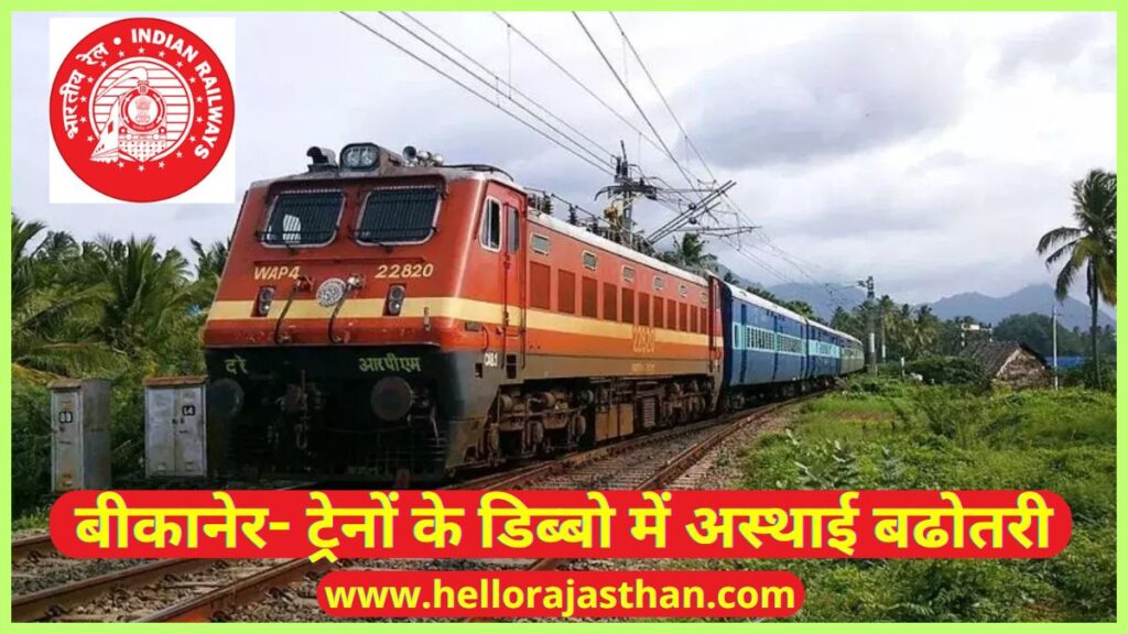 Indian Railway, Coaches, Passenger, Train, Bikaner