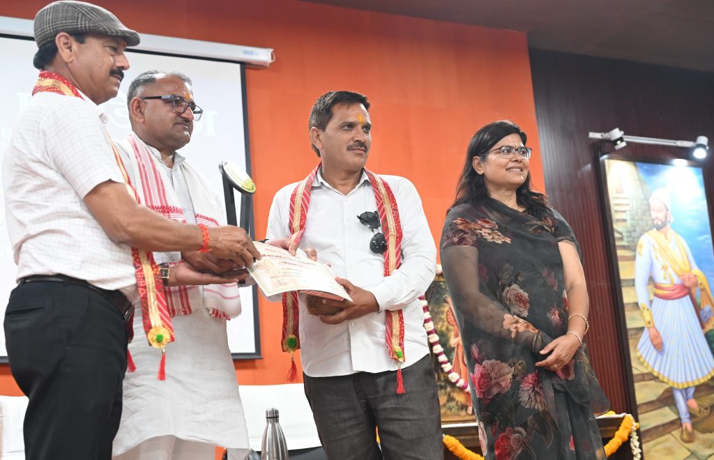 Area Pracharak Nimbaram, society,rss, Sangh, RSS Nimbaram, RSS Media Function, RSS Media award,