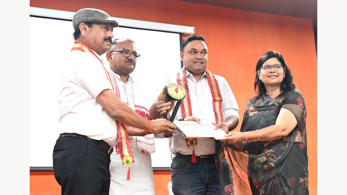Area Pracharak Nimbaram, society,rss, Sangh, RSS Nimbaram, RSS Media Function, RSS Media award,