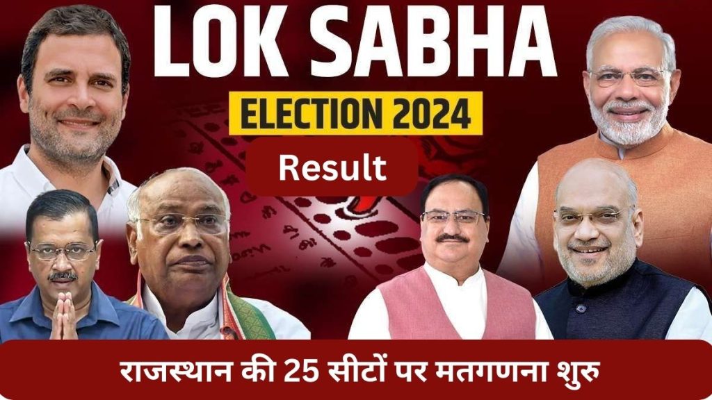 Rajasthan, LokSabha Election Results 2024, LokSabha Election Results