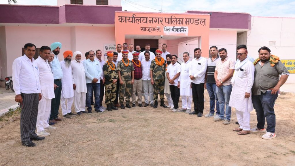 Commandant Mahendra Singh , BSF, BSF Commandant Mahendra Singh , border area, sentinel,Jhajuwala News, Khajuwala BSF,