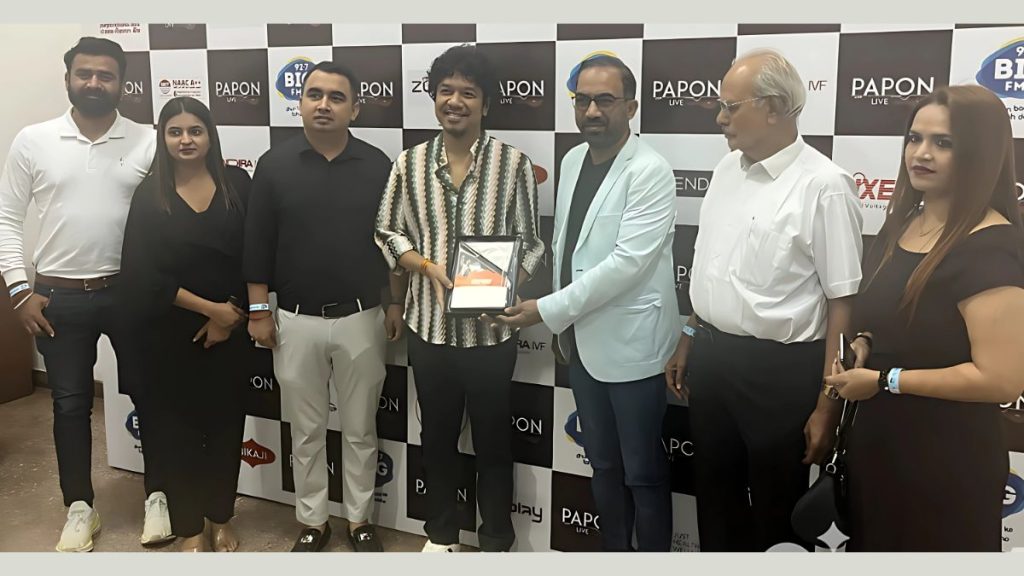 JHW, Big FM, Papon's rocking concert, SKIT College, rocking concert,