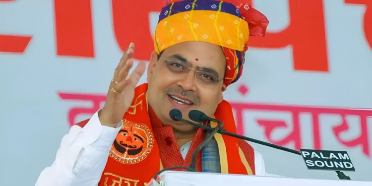 CM Bhajan Lal Sharma, CM Bhajan Lal Sharma Bikaner, CM Bhajan Lal Sharma Karni Mata Temple,