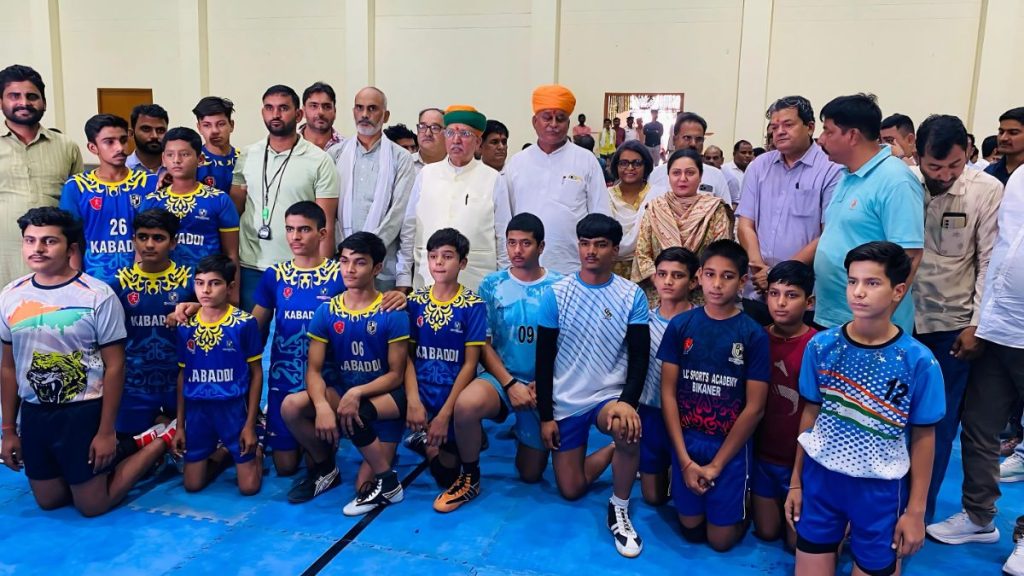 Arjun Ram Meghwal , Union Minister Arjun Ram Meghwal, Bikaner sports, Sports News,