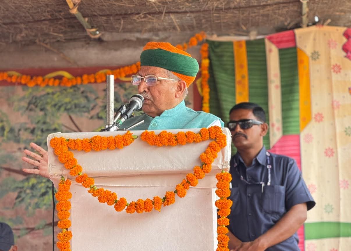 Union Law and Justice Minister Arjun Ram Meghwal , Arjun Ram Meghwal , Jodbid, vulture conservation, Union Minister, Jodbid Bikaner,