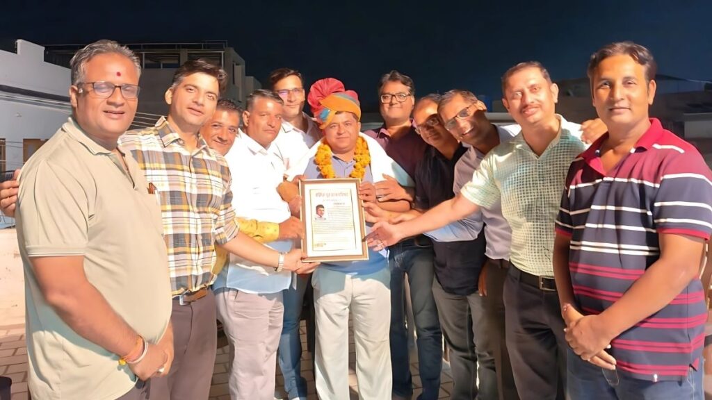 Krishna Kant, Yuva Gaurav Samman, Bikaner, Harishankar Acharya,