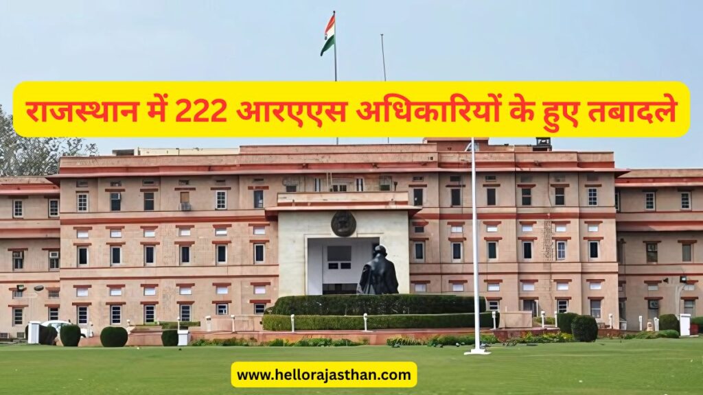 222 RAS Officers transferred, RAS Transfer list, ras transfer 2025, ras todat transfer list,