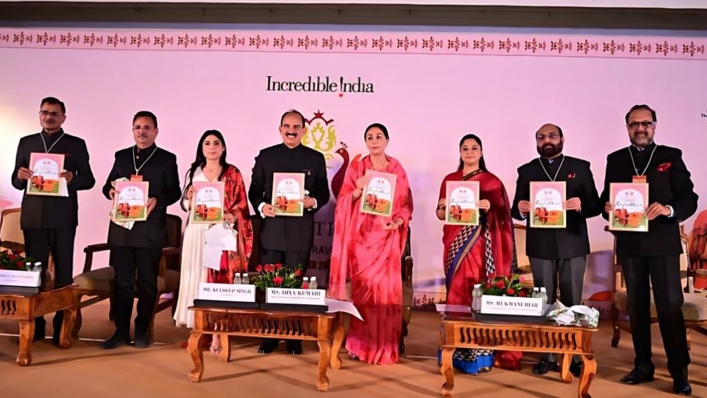 tourism business in Rajasthan, tourism, business, Deputy Chief Minister, Diya Kumari, RDTM 2025, Enduring Impact on Tourism, Administration, Empowerment, Hospitality, Legacy of Heritage, Outstanding Journalism, Wildlife and Tourism, Rajasthan,City Place,