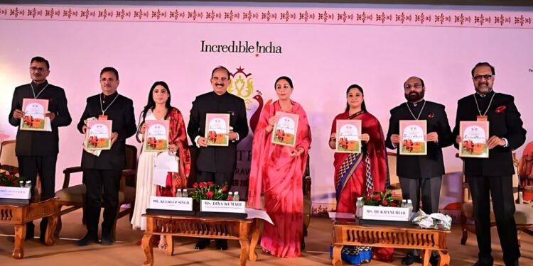 tourism business in Rajasthan, tourism, business, Deputy Chief Minister, Diya Kumari, RDTM 2025, Enduring Impact on Tourism, Administration, Empowerment, Hospitality, Legacy of Heritage, Outstanding Journalism, Wildlife and Tourism, Rajasthan,City Place,